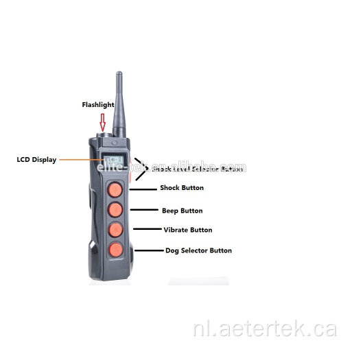 Aetertek AT-919C externe halsband voor hondentraining